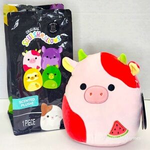 🖤 OOLA 🍉 Watermelon Scented Cow SELECT SERIES Original Squishmallow Kellytoy